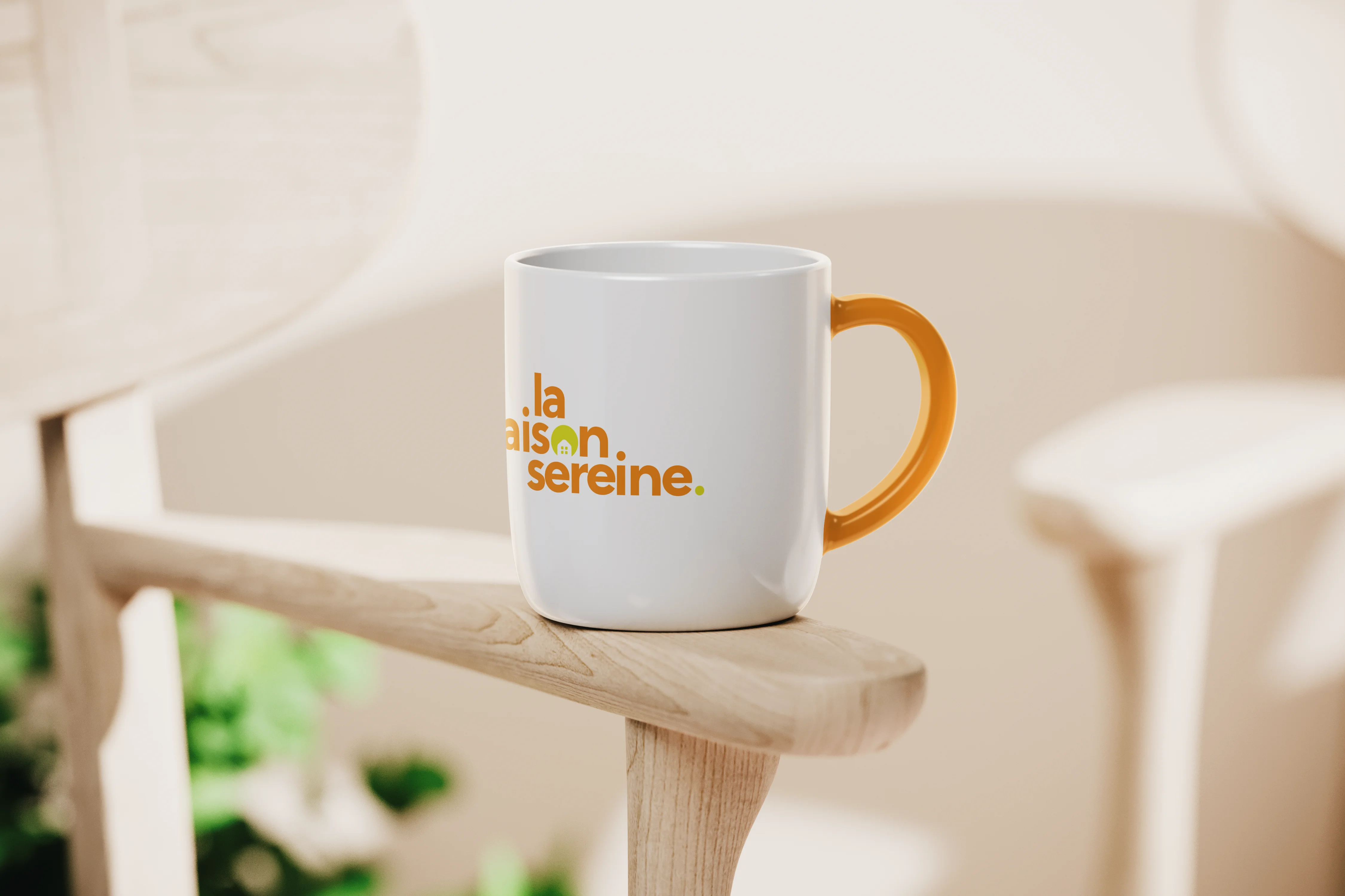 Mug brandé La maison sereine